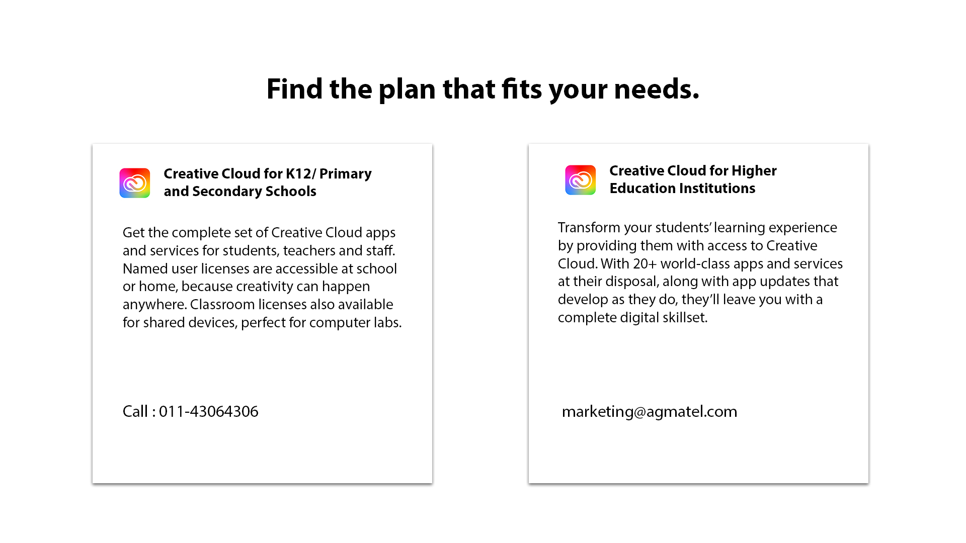 Explore Adobe’s creativity and design apps. Adobe Education Agmatel